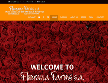 Tablet Screenshot of florana.ec